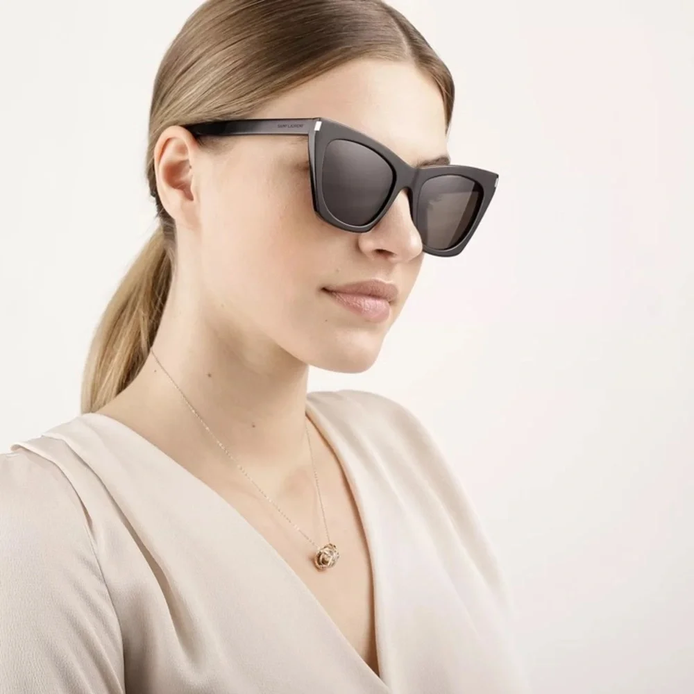 💯- New Authentic Yves Saint Laurent SL-425-001-54 54mm New Sunglasses - Picture 4 of 14